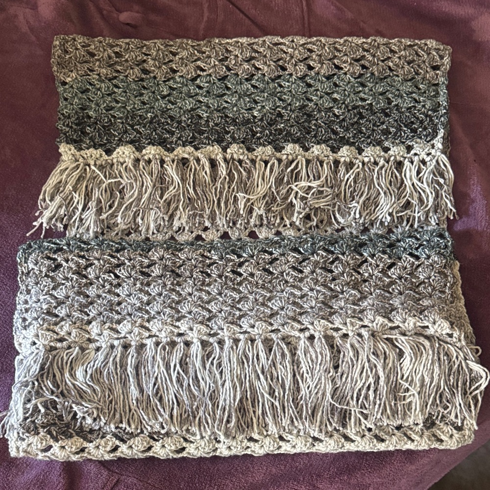 Elegant Fringe Accent Pillow Cover